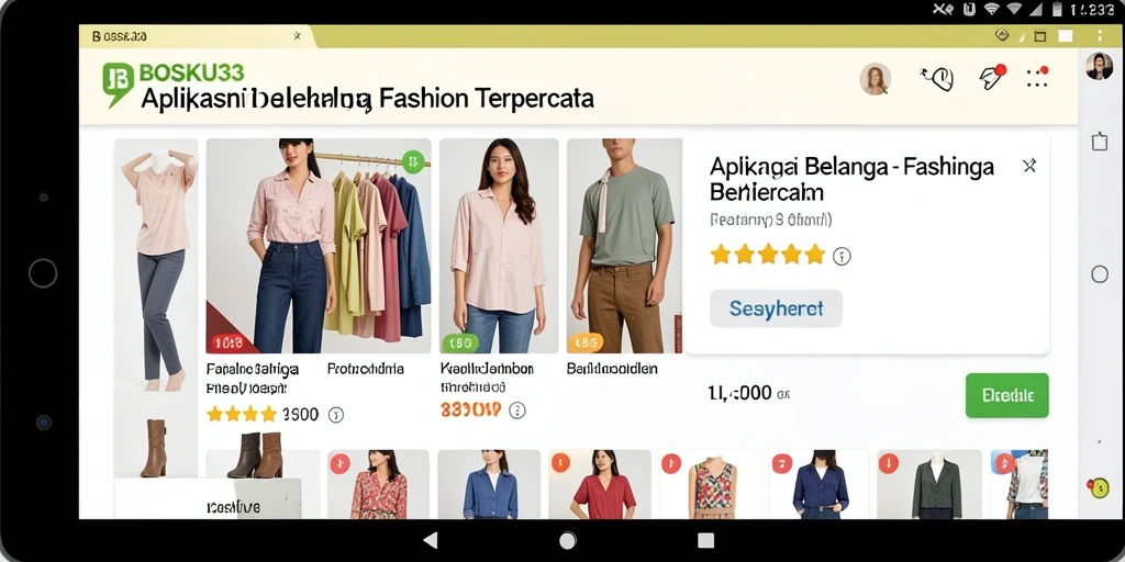 Tampilan antarmuka BOSKU33 yang modern dan menarik.