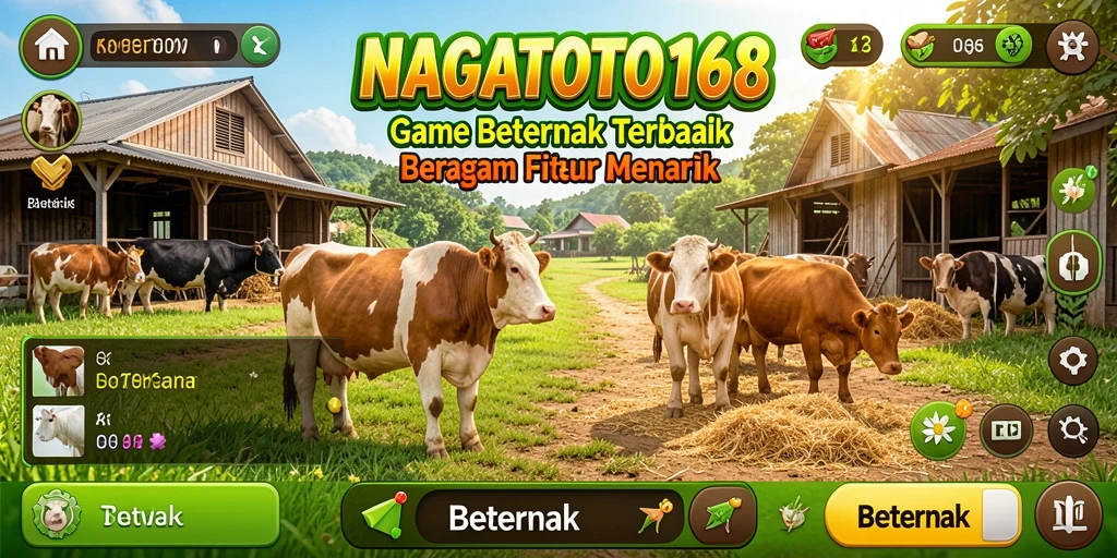 Tampilan antarmuka <strong>NAGATOTO168</strong> yang menarik untuk aktifitas Beternak.